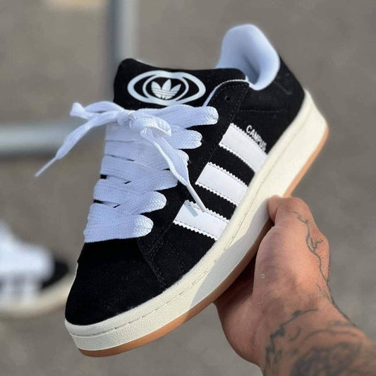Adidas Campus Classic Low – Grey & White Suede Edition